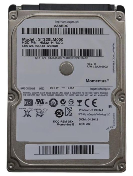 HM321HI Samsung Spinpoint M7E 320GB 5400RPM SATA 3Gbps 8MB Cache 2.5-inch Internal Hard Drive
