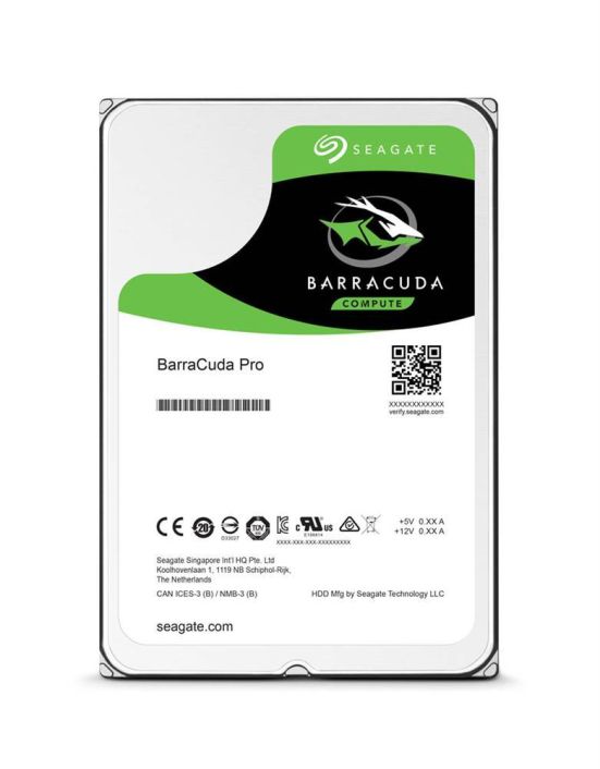 ST8000DMA05 Seagate BarraCuda Pro 8TB 7200RPM SATA 6Gbps 256MB Cache (512e) 3.5-inch Internal Hard Drive