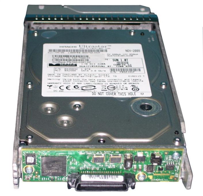 371-2515-N Sun 1TB 7200RPM SATA 3Gbps 32MB Cache 3.5-inch Internal Hard Drive