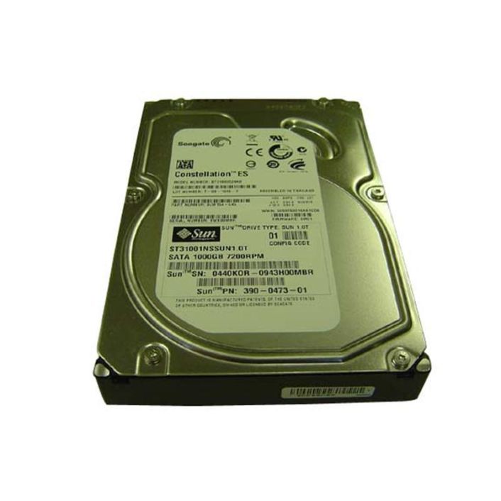 390-0473-01 Sun 1TB 7200RPM SATA 3Gbps 32MB Cache 3.5-inch Internal Hard Drive