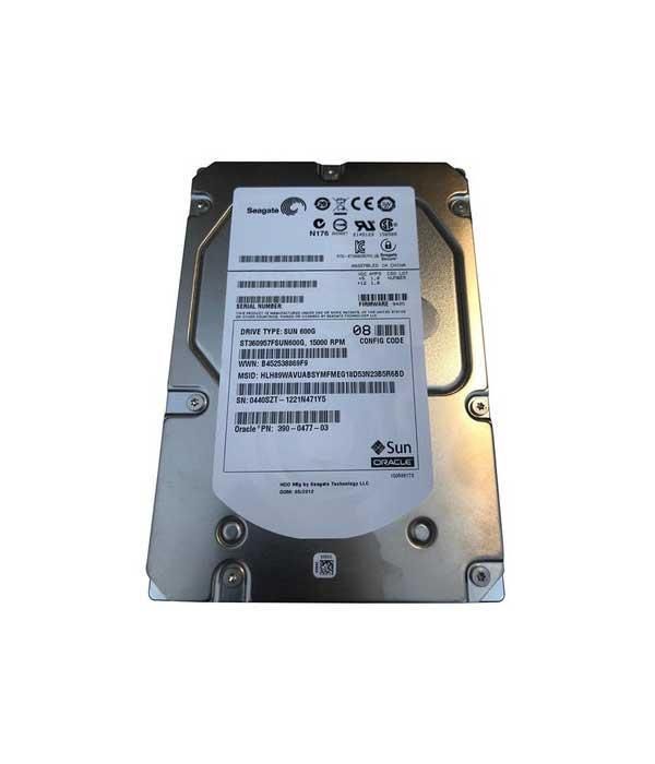 7104414 Sun Oracle 600GB 15000RPM Fibre Channel 4Gbps 3.5-inch Internal Hard Drive with Bracket