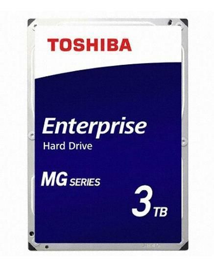 MG04ACA300EY Toshiba Enterprise Capacity 3TB 7200RPM SATA 6Gbps 128MB Cache (512e / SIE) 3.5-inch Internal Hard Drive