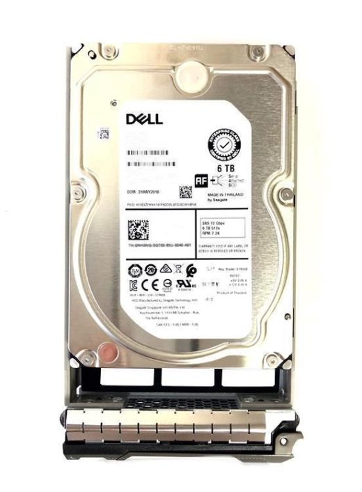 F9T9P Dell 6TB 7200RPM SAS 12Gbps Nearline 3.5-inch Internal Hard Drive