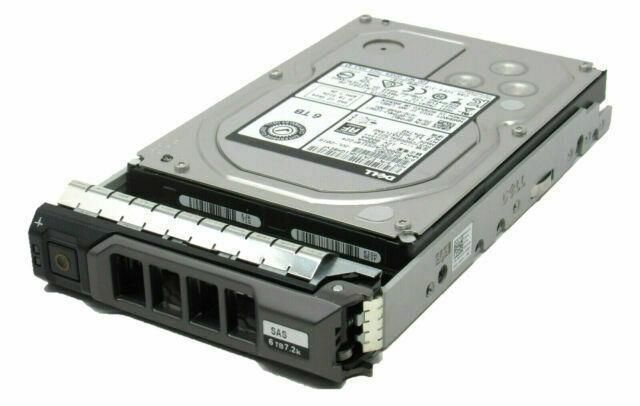 400-ALCN Dell 6TB 7200RPM SAS 12Gbps 3.5-inch Internal Hard Drive with Caddy