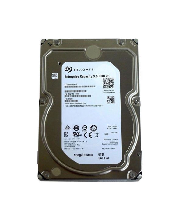 1YZ110-136 Seagate Enterprise 6TB 7200RPM SATA 6Gbps 256MB Cache (512e) 3.5-inch Internal Hard Drive