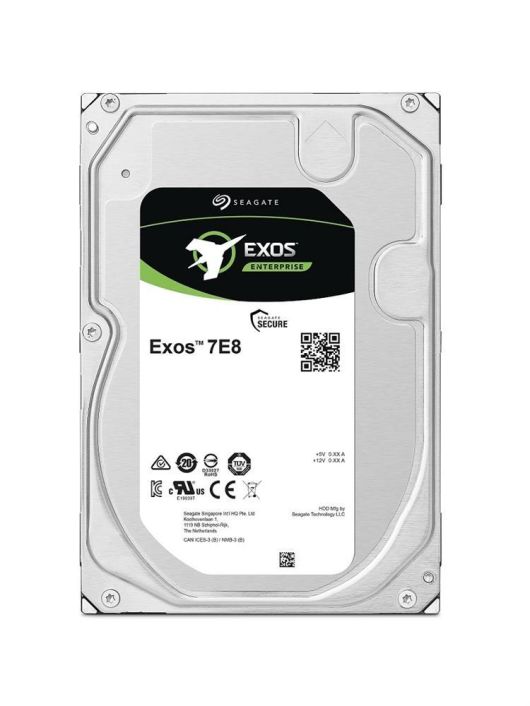 ST6000NM026A Seagate Exos 7E8 6TB 7200RPM SATA 6Gbps 256MB Cache (SED-FIPS 140-2 / 4Kn) 3.5-inch Internal Hard Drive