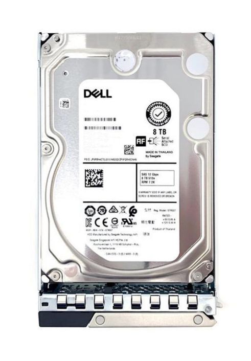 0RTX1V Dell 8TB 7200RPM SAS 12Gbps Nearline (4Kn) 3.5-inch Internal Hard Drive
