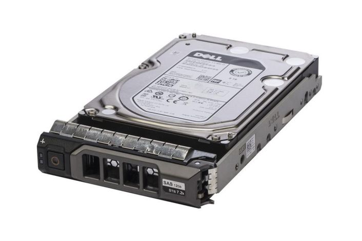 381CG Dell 8TB 7200RPM SAS 12Gbps Nearline Hot Swap 3.5-inch Internal Hard Drive with Tray for PowerEdge Server