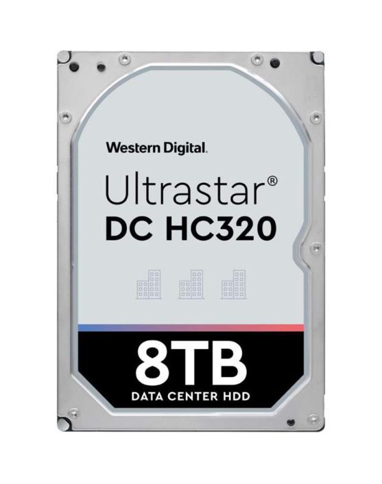 HUS728T8TAL5204 Western Digital Ultrastar DC HC320 8TB 7200RPM SAS 12Gbps 256MB Cache (SE / 512e) 3.5-inch Internal Hard Drive