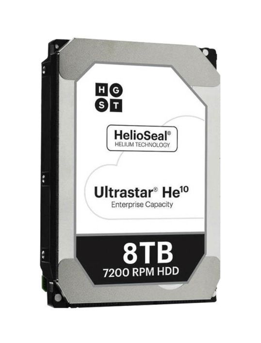 0F27505-20PK HGST Hitachi Ultrastar He10 8TB 7200RPM SATA 6Gbps 256MB Cache (ISE / 4Kn) 3.5-inch Internal Hard Drive