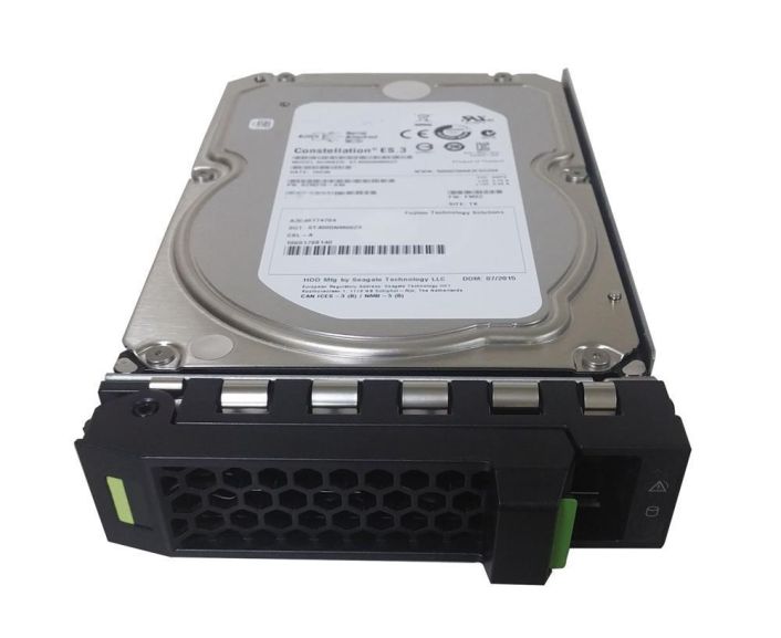38049077 Fujitsu 8TB 7200RPM SAS 12Gbps Nearline 3.5-inch Internal Hard Drive for DX S3