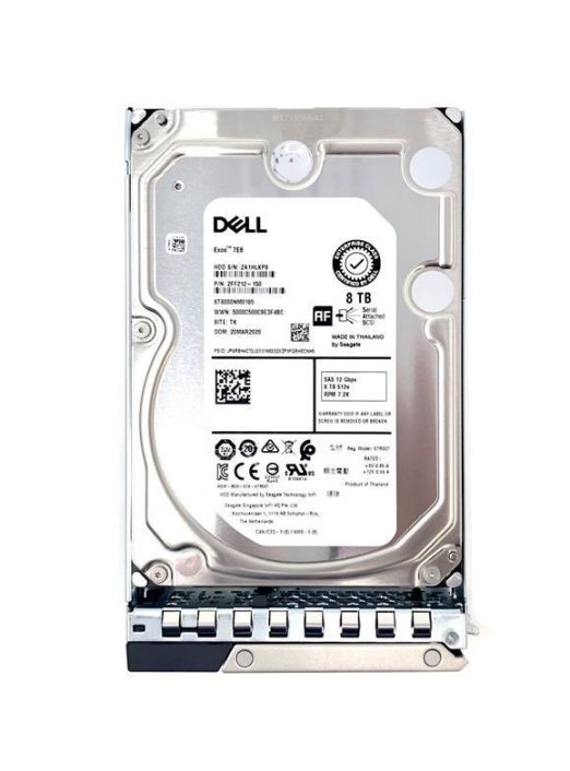 711DJ Dell 8TB 7200RPM SAS 12Gbps 512e 3.5-inch Internal Hard Drive