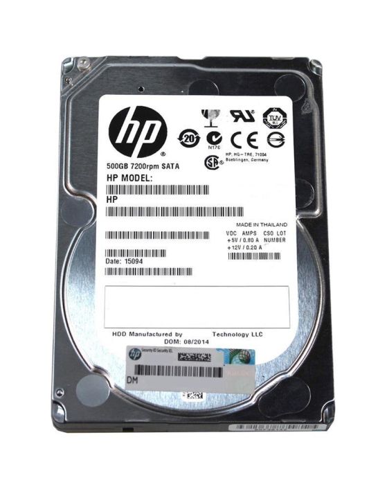 2YE48AV HP 500GB 7200RPM SATA 6Gbps (SED) 2.5-inch Internal Hard Drive