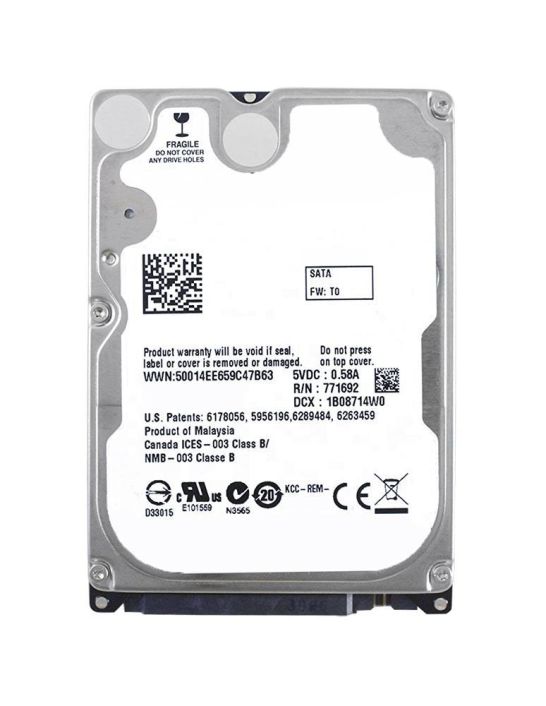 400-AOPC Dell 500GB 7200RPM SATA 6Gbps (SED FIPS) 2.5-inch Internal Hard Drive