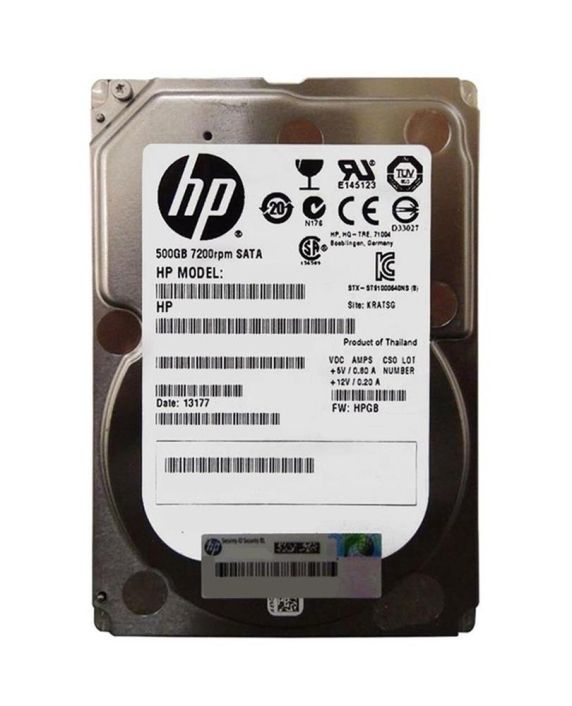 2VF21AV HP 500GB 7200RPM SATA 6Gbps 2.5-inch Internal Hard Drive