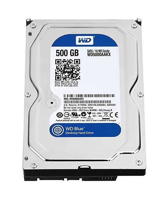 WD5000AAKS-6OZ1AO Western Digital Caviar Blue 500GB 7200RPM SATA 3Gbps 16MB Cache 3.5-inch Internal Hard Drive