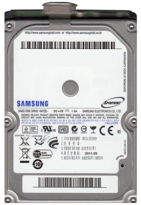 HN-M750XBB Samsung Spinpoint M8U 750GB 5400RPM USB 2.0 8MB Cache 2.5-inch Internal Hard Drive