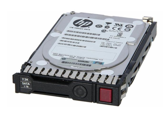 632808-B21 HP 1TB 7200RPM SATA 6Gbps Midline Quick Release 2.5-inch Internal Hard Drive