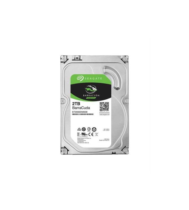 STBD2000101-RF Seagate Barracuda 2TB 7200RPM SATA 6Gbps 64MB Cache 3.5-inch Internal Hard Drive