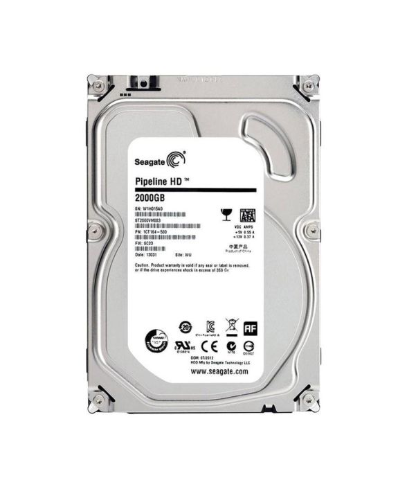 1ET164-671 Seagate Pipeline HD 2TB 5900RPM SATA 6Gbps 64MB Cache 3.5-inch Internal Hard Drive