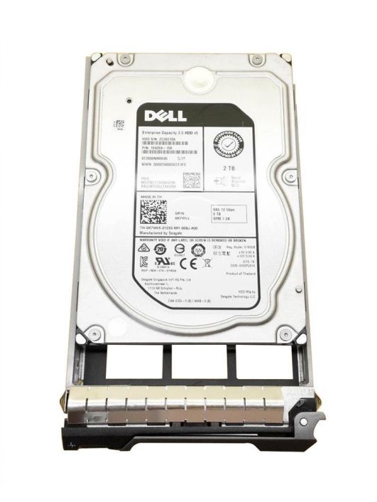 K7VW5 Dell 2TB 7200RPM SAS 12Gbps Nearline Hot Swap 128MB Cache (512n) 2.5-inch Internal Hard Drive