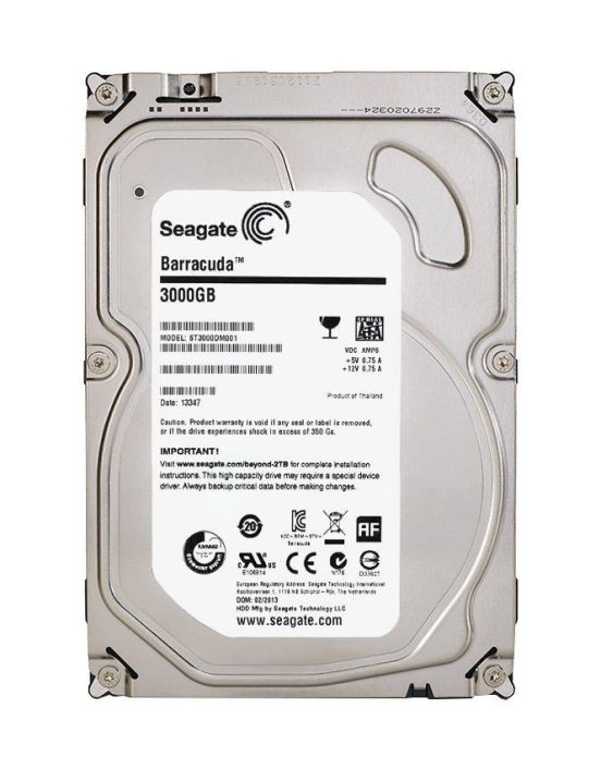 ST3000DM001-A1 Seagate Barracuda 3TB 7200RPM SATA 6Gbps 64MB Cache 3.5-inch Internal Hard Drive