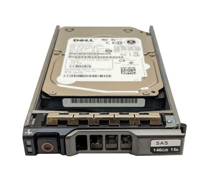 0N0M8M Dell 146GB 15000RPM SAS 6Gbps Hot Swap 32MB Cache 2.5-inch Internal Hard Drive with Tray for PowerEdge Server