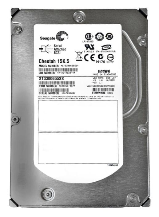 ST3300655SS-065 Seagate Cheetah 15K.5 300GB 15000RPM SAS 3Gbps 16MB Cache 3.5-inch Internal Hard Drive