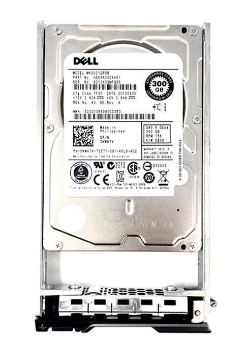 15J4Y Dell 300GB 15000RPM SAS 6Gbps 2.5-inch Internal Hard Drive with Tray