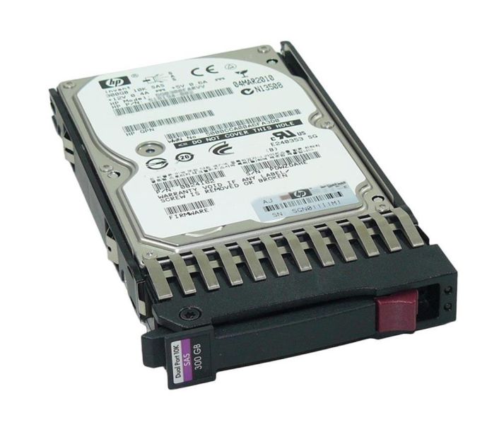 493083-001U HP 300GB 10000RPM SAS 3Gbps Dual Port Hot Swap 2.5-inch Internal Hard Drive