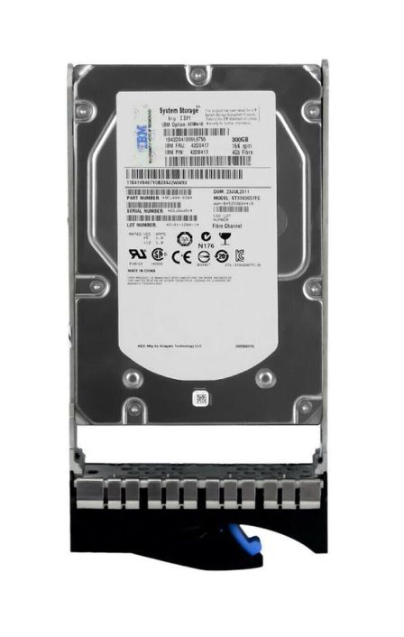 42D0410U IBM 300GB 15000RPM Fibre Channel 4Gbps 16MB Cache 3.5-inch Internal Hard Drive for DS4200