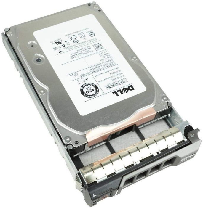 WKFMC Dell 450GB 15000RPM SAS 6Gbps 3.5-inch Internal Hard Drive with Tray