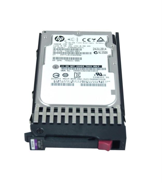RP001231946 HP 450GB 15000RPM SAS 12Gbps Hot Swap 2.5-inch Internal Hard Drive with SC Converter