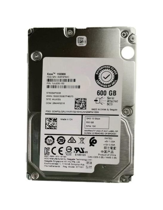 ST600MP0036 Seagate Enterprise Performance 600GB 15000RPM SAS 12Gbps 256MB Cache (ISE / 512n) 2.5-inch Internal Hard Drive