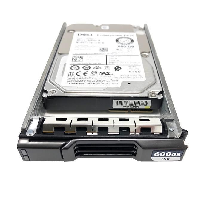400-AMPI Dell 600GB 15000RPM SAS 12Gbps Hot Swap (SED) 2.5-inch Internal Hard Drive with Tray