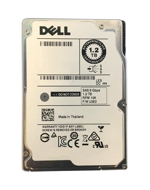 CP22X Dell 1.2TB 10000RPM SAS 6Gbps (SED) 2.5-inch Internal Hard Drive