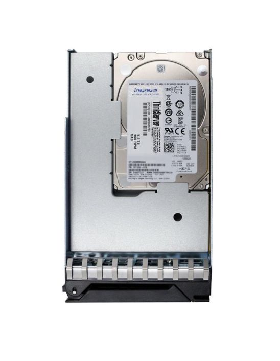 4XB0G88763 Lenovo 1.2TB 10000RPM SAS 12Gbps Hot Swap 128MB Cache 2.5-inch Internal Hard Drive with 3.5-inch Tray