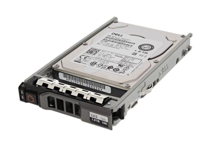 400-AKTK Dell 1.8TB 10000RPM SAS 12Gbps (SED-FIPS) 2.5-inch Internal Hard Drive with Tray for PowerEdge Servers