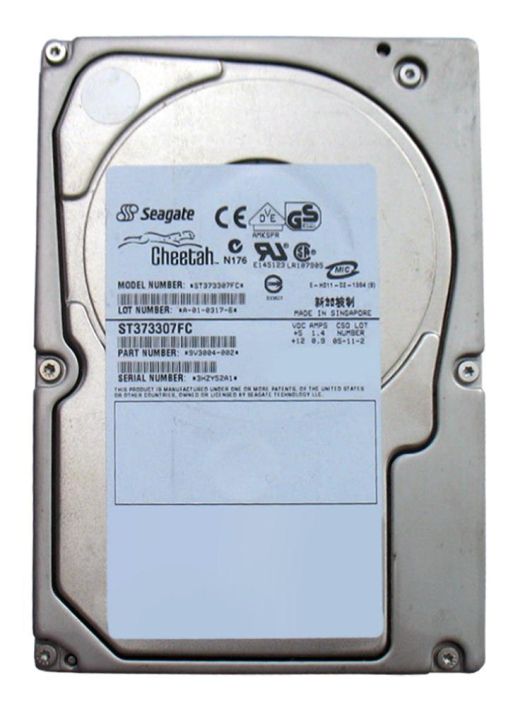 ST373307FC Seagate Cheetah 10K.6 73.4GB 10000RPM Fibre Channel 2Gbps 8MB Cache 3.5-inch Internal Hard Drive