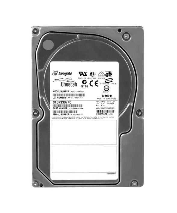 ST373307FC(PT) Seagate Cheetah 10K.6 73.4GB 10000RPM Fibre Channel 2Gbps 8MB Cache 3.5-inch Internal Hard Drive