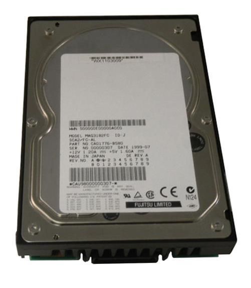 MAG3182FC Fujitsu Enterprise 18.2GB 10000RPM Fibre Channel 4MB Cache 3.5-inch Internal Hard Drive