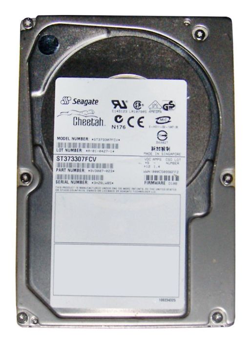 ST373307FCV Seagate Cheetah 10K.6 73.4GB 10000RPM Fibre Channel 2Gbps 8MB Cache 3.5-inch Internal Hard Drive