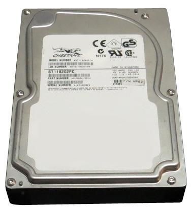 ST118202FC Seagate Cheetah 18 18.2GB 10000RPM Fibre Channel 1MB Cache 3.5-inch Internal Hard Drive