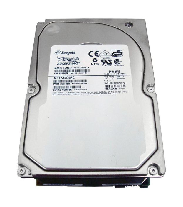 ST173404FCVR Seagate Cheetah 73.4GB 10000RPM Fibre Channel 2Gbps 16MB Cache 3.5-inch Internal Hard Drive
