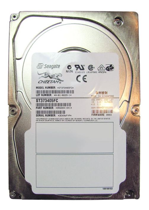 ST373405FC Seagate Cheetah 73LP 73.4GB 10000RPM Fibre Channel 2Gbps 4MB Cache 3.5-inch Internal Hard Drive