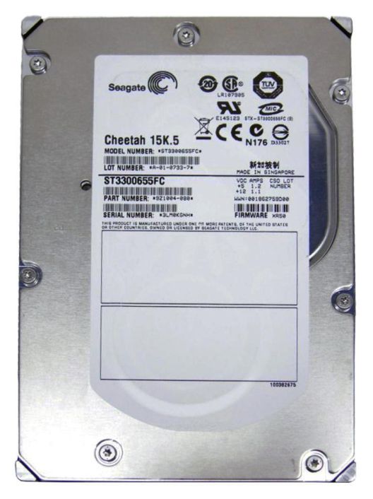 ST3300655FCV Seagate Cheetah 15K.5 300GB 15000RPM Fibre Channel 4Gbps 16MB Cache 3.5-inch Internal Hard Drive