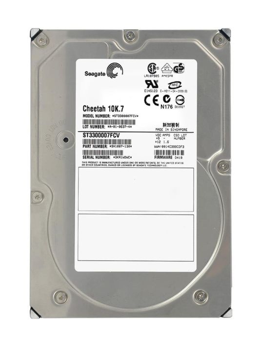 ST3300007FCV Seagate Cheetah 10K.7 300GB 10000RPM Fibre Channel 2Gbps 16MB Cache 3.5-inch Internal Hard Drive