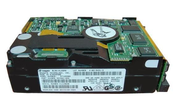 ST12550N Seagate Barracuda 2.5GB 7200RPM Fast SCSI 50-Pin 1MB Cache 3.5-inch Internal Hard Drive