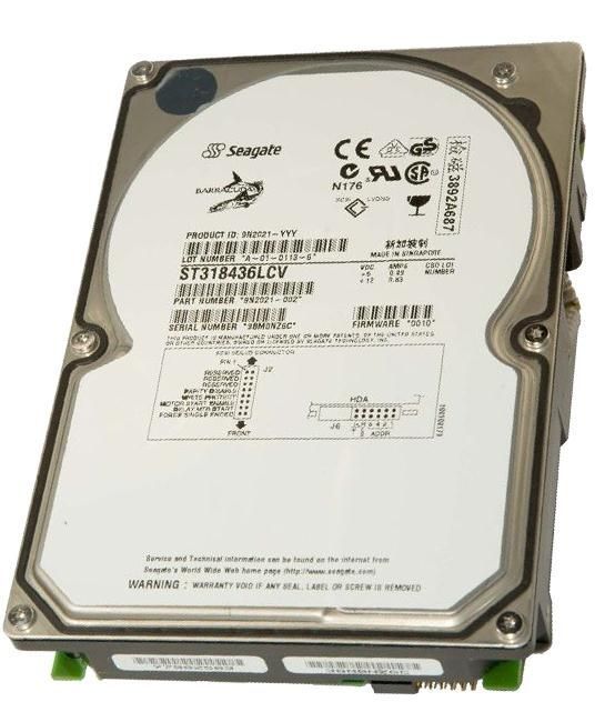 ST318436LCV Seagate Barracuda 18XL 18.4GB 7200RPM Ultra-160 SCSI 80-Pin 4MB Cache 3.5-inch Internal Hard Drive