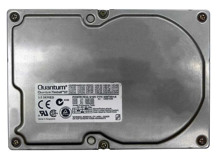 ST16S Quantum Fireball ST 1.6GB 5400RPM Ultra SCSI 50-Pin 128KB Cache 3.5-inch Internal Hard Drive